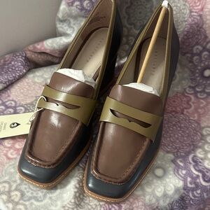 Sanctuary Brown and Olive Women's Loafers